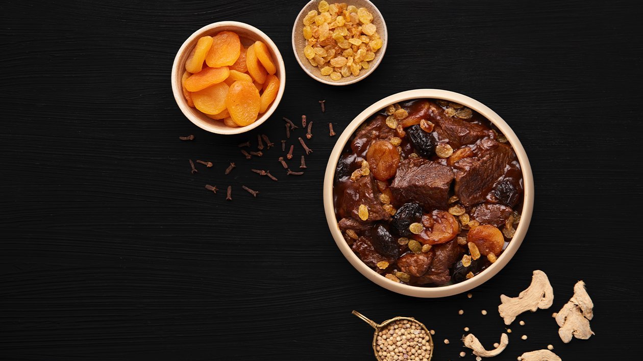 Bœuf Bourguignon aux Fruits Secs – Recette