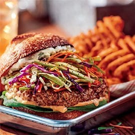 Burger de poulet Buffalo Burger de poulet Buffalo