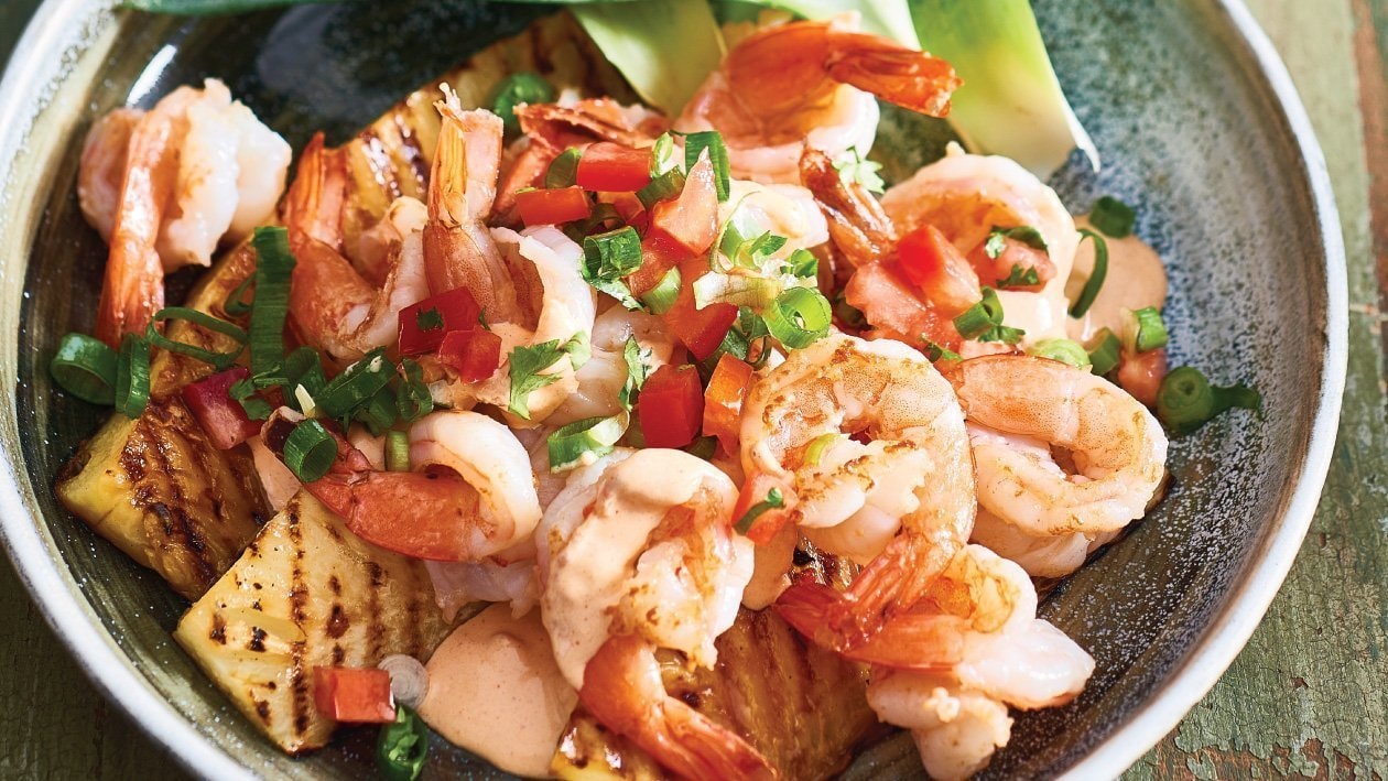 Hawaiian Shrimp Salad