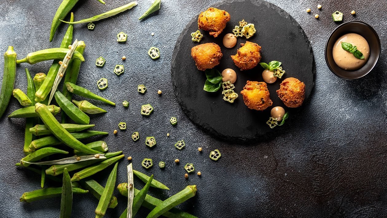 Okra Hush Puppies