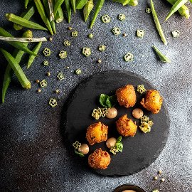 Gombo Hush Puppies (Okra Hush Puppies) Gombo Hush Puppies (Okra Hush Puppies)