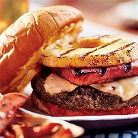 Le gros burger hawaïen