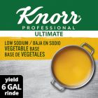Knorr® Professional Ultimate Low Sodium Vegetable Bouillon 1lb. 6 pack
