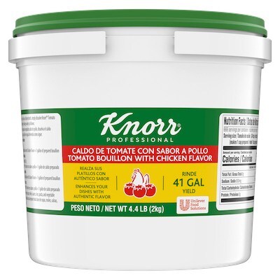 Knorr® Professional Caldo de Tomate Tomato Chicken Bouillon Knorr® Professional Caldo de Tomate Tomato Chicken Bouillon