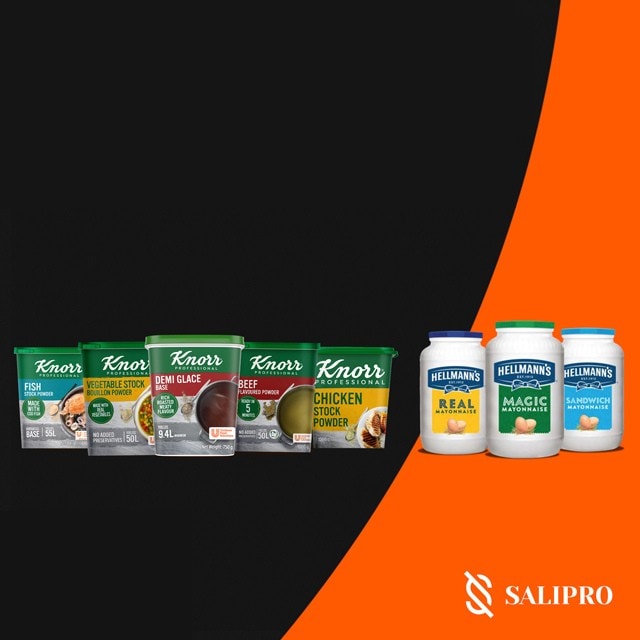 Les produits d'Unilever Food Solutions UFS maintenant au Maroc !