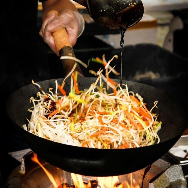 Sautés et plats de rue chinois
