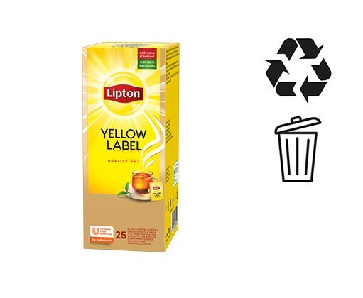 Boîte de sachets de thé Boîte de sachets de thé